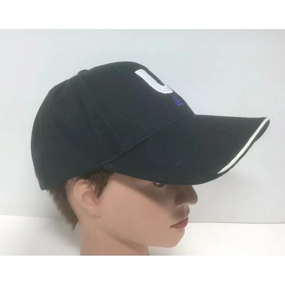 Head Shots Up Lift Team Hat Logo U Black Baseball Cap strap back‎ adjustable